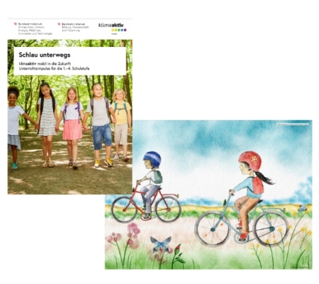 Schlau unterwegs - Cover des Unterrichtsmaterials schlau unterwegs