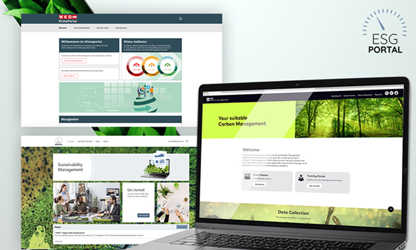 Verschiedene Umsetzungen des ESG-Portals für Stakeholder-Management in der Wertschöpfungskette