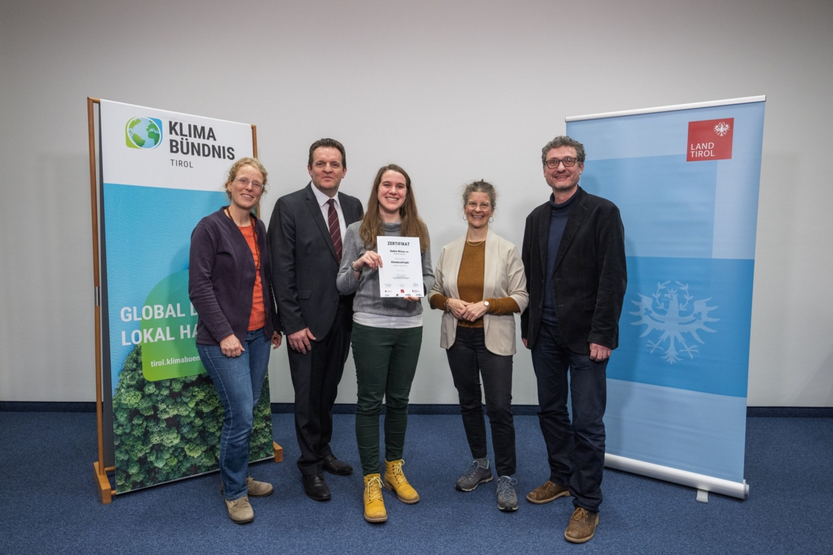 Andrä Stigger Geschäftsführer des Klimabündnis Tirol freut sich über das steigende Bewusstsein in den Gemeinden.