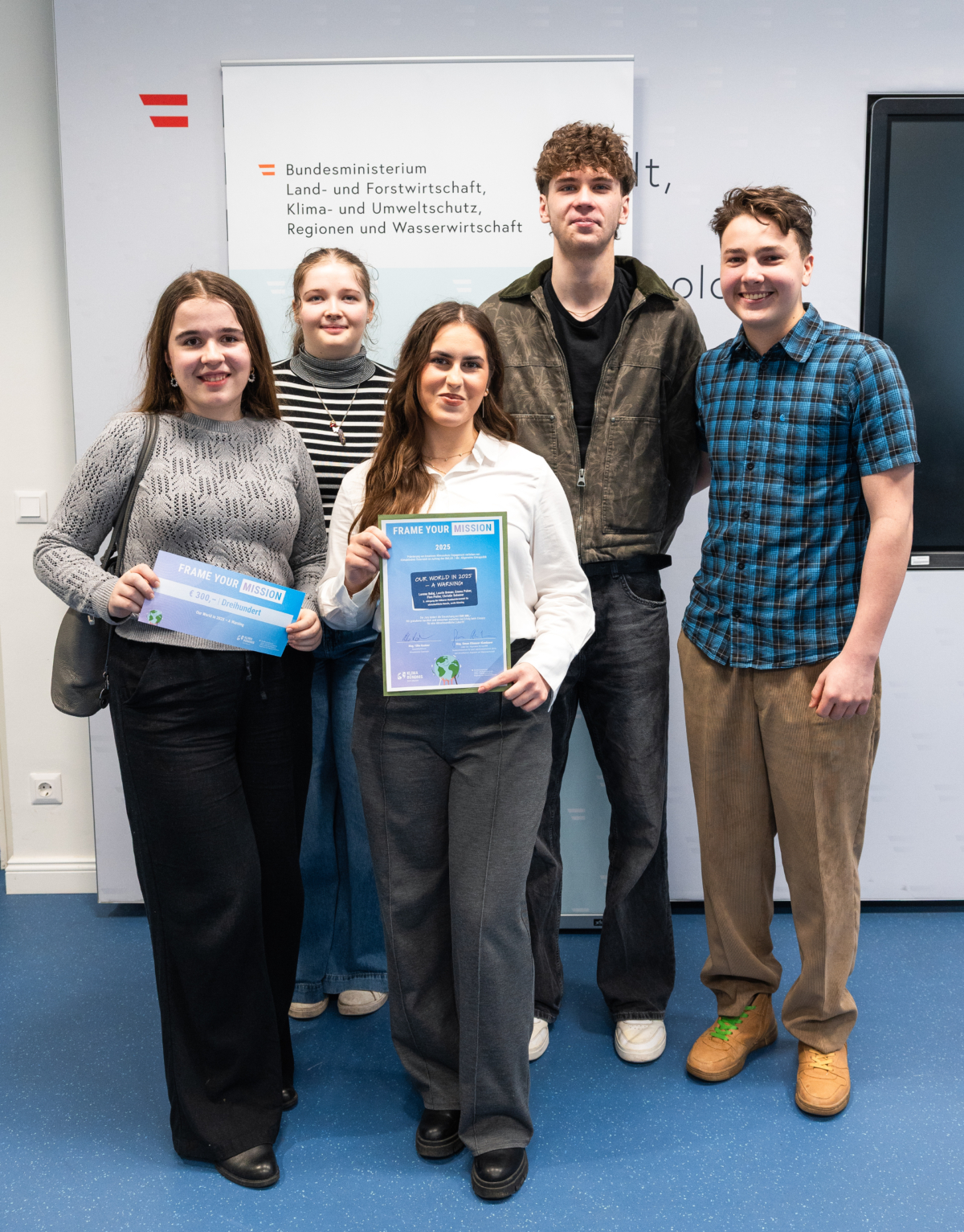 Jugendliche mit Auszeichnung